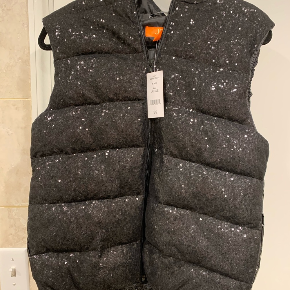 Women’s sequin vest